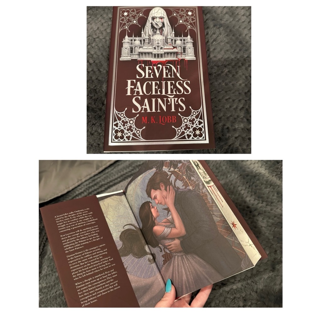 Seven Faceless Saints Hardcover by M.K. Lobb